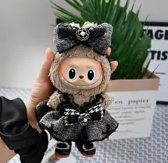 【SALE】labubuラブブ洋服　ぬいぐるみ着ワンピース　着せ替え服　縫い服