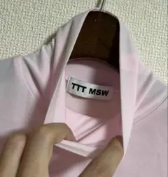 TTT_MSW ティーモダンストリートウェア　21AW タートルネックTシャツ