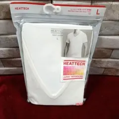 ★　ユニクロ　ヒートテック　VネックT　半袖　Lサイズ