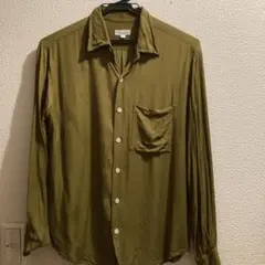 steven alan 光沢 シャツ S