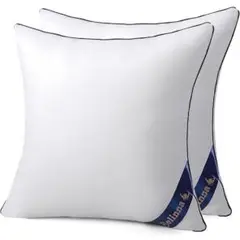 Belinnaクッション 45x45cm ホワイト 2個セット 新品特価02