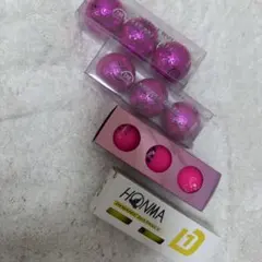 ゴルフボール まとめ売り ピンク·イエローのサムネイル