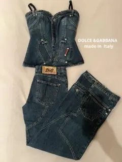 レースアップ デニム