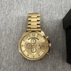 DIESEL ゴールドカラー 腕時計