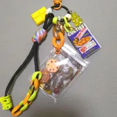 №85　クッキー好き　じゃらじゃらキーホルダー