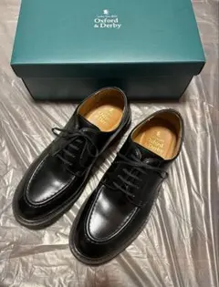 London Shoe Make Oxford and Derby 牛革 UK9のサムネイル
