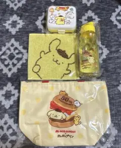 【新品未開封】コンプ品　ポムポムプリン　モスバーガー　50周年　トートバッグ