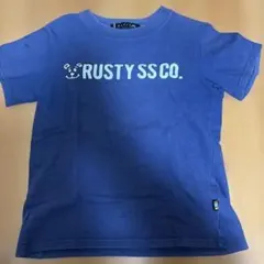 RUSTY SS CO. ネイビー Tシャツのサムネイル