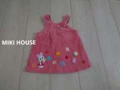 ミキハウス　レトロ　コーデュロイ　ジャンバースカート