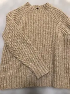 UNIQLO ローゲージモックネックセーター（長袖）
