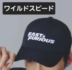 新品　FAST&FURIOUS キャップ　ワイルドスピード　帽子　映画　刺繍ロゴ