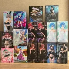 美少女フィギュアまとめ売り、五等分の花嫁、初音ミク、オーバーロード、フリーレン他