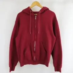 FRUIT OF THE LOOM IDEAL ジップ パーカー フーディー 赤のサムネイル