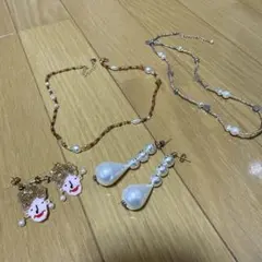 ネックレス ピアス セット まとめ売り　BEAMSのサムネイル