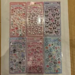 『正規品』ボンボンドロップシール　サンリオ第二弾　６枚セット