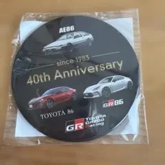 トヨタ AE86 40周年記念 缶バッジのサムネイル