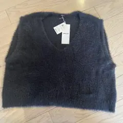 コムサイズム　ニットベスト　フリーサイズ