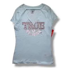 【F2575】TRUERELIGION　タグ付きＶネックTシャツ　サイズXSのサムネイル