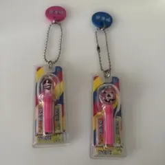 PEZ ペッツ ミニチュアキーホルダー 2個セットのサムネイル