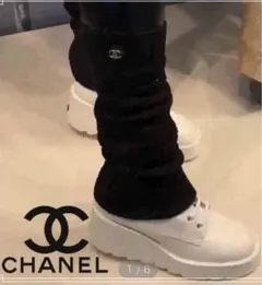 CHANEL ゲートル　レッグウォーマー 楽天市場】CHANEL シャネル レッグウォーマー AA9804 B15518