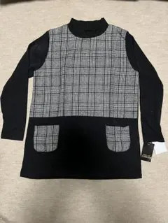 CORPROSE チェック柄長袖チュニック