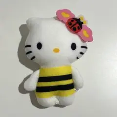 ハローキティ ミツバチコスチュームエプロン付きプリ画ぐるみキーホルダー付き 楽天市場】ハローキティ リール付きマスコットホルダー