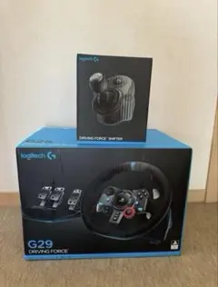 【美品！動作確認済！シフター付き！】ロジクールG29ハンコンPS5PS4PS3