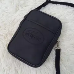 90s Lacoste embossing logo shoulder bag
