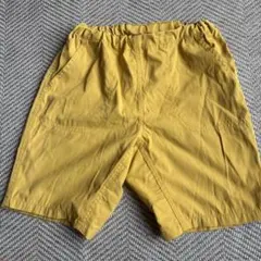 無印　イエロー ハーフパンツ サイズ120