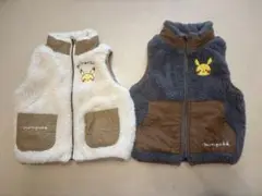 モンポケ　ベスト　95 2枚