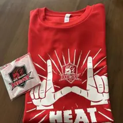 MIE Honda HEAT レッド Tシャツ LL ホンダヒート