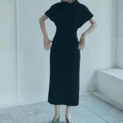 meer. ロングワンピース ブラック