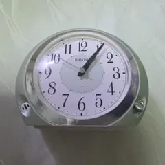 リズム 目覚まし時計 ライト付き