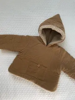 B.A.O フード付きコーデュロイアウター 4サイズ