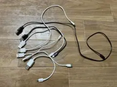 USB充電ケーブル　タイプB 7本セット