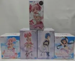 【未開封】まどかマギカ フィギュア 5種セット まどか ほむら さやか