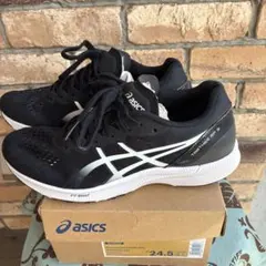 正規品美品！24.5cm！asics TARTHER RP3 ブラック