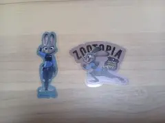 ズートピア　ステッカー　お裾分け　ジュディセット