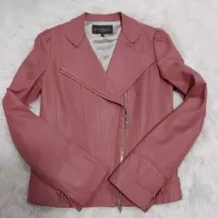 エポカ●未使用タグ付●近年モデル スモーキーピンク テーラードジャケット 日本製 エポカ○未使用タグ付○近年モデル スモーキーピンク テーラード