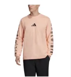 adidas ピンク ロングスリーブ Tシャツのサムネイル