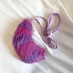 ディズニー　ショルダーバッグ　チェシャ猫　尻尾　しっぽ　♡