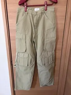 ZARA ORIGINS カーゴパンツ サイズ42 カーキのサムネイル