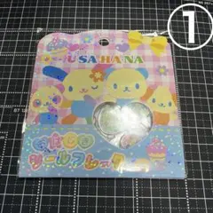 正規品 サンリオ おはじきシール フレーク ウサハナ うさはな ①