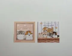 ファミリーマート mofusand モフサンド わっふれ〜む シール 2種セット