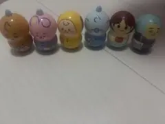 カラフルキャラクター フィギュア 6体セット