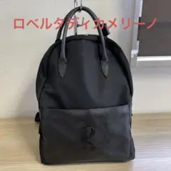 ロベルタディカメリーノ　黒 ナイロン リュック・バックパック ロゴ入り 楽天市場】リュック（ブランドロベルタ ディ カメリーノ