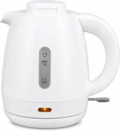 新品 1L電気ケトル すぐ湧く高出力 倒れてもこぼれない 空焚き/誤給湯防止機能のサムネイル