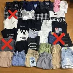 20000円→期間限定お値引き！　女の子服　まとめ売り