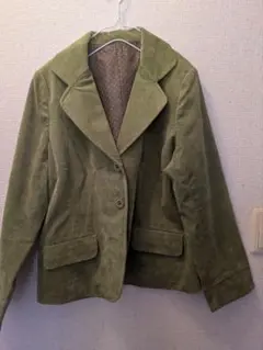 黄緑 テーラードジャケット