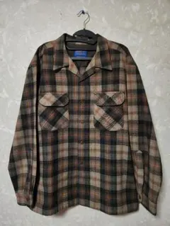 90s USA製 PENDLETON ペンドルトン　ウールボードシャツのサムネイル